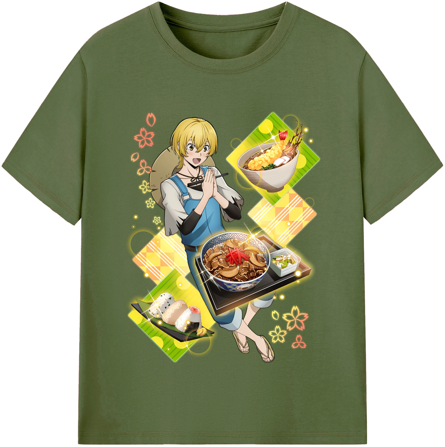（画像用） 文豪ストレイドッグス Bungo Stray Dogs 綿100％半袖Tシャツ（フロントプリント）